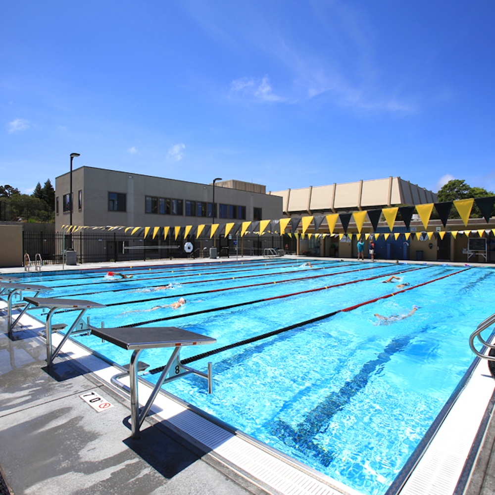 View of MPC's Monterey Campus Swimming Pool