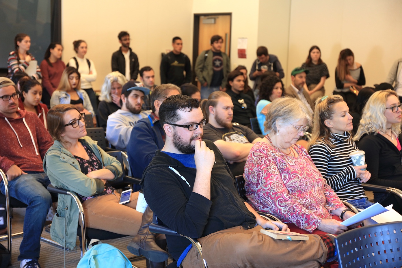 Audience for Banned Books Week Read-out