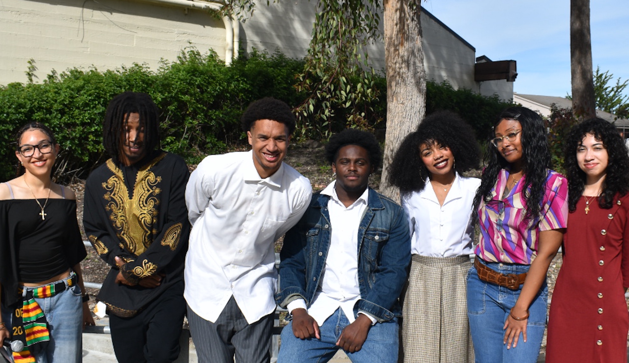 mpc students posing before unity fashion show