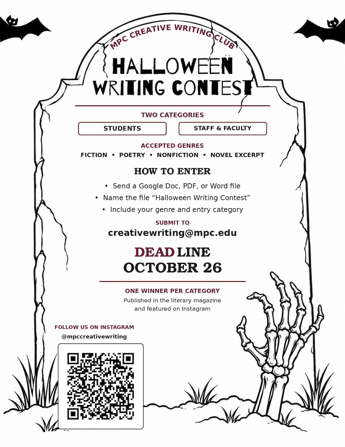 Halloween Contest Flyer