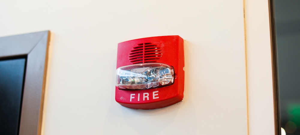 Fire Alarm on Wall