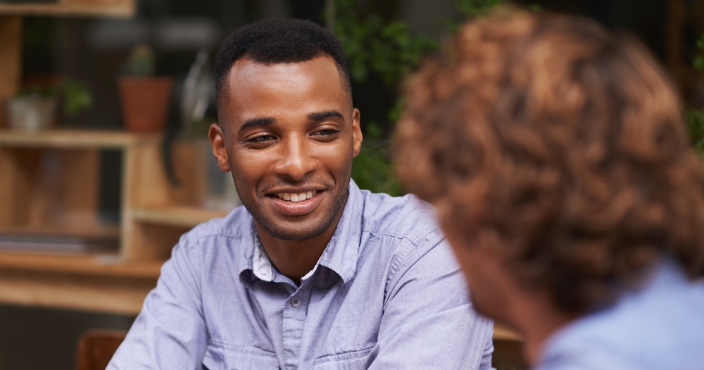 Student receiving counseling